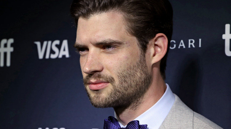 David Corenswet squinting