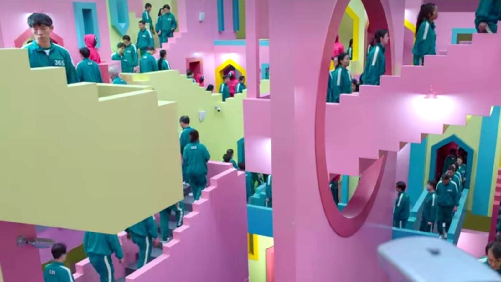 Why The Stairs In Netflix's Squid Game Look So Familiar