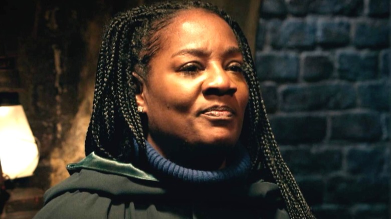Cirie wearing traitors robes in "The Traitors" (2023-present)