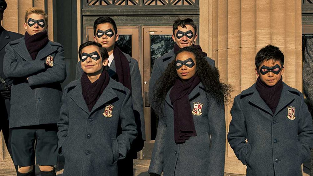 The cast of the Umbrella Academy