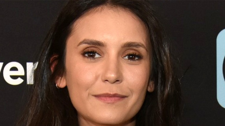 Nina Dobrev smiling