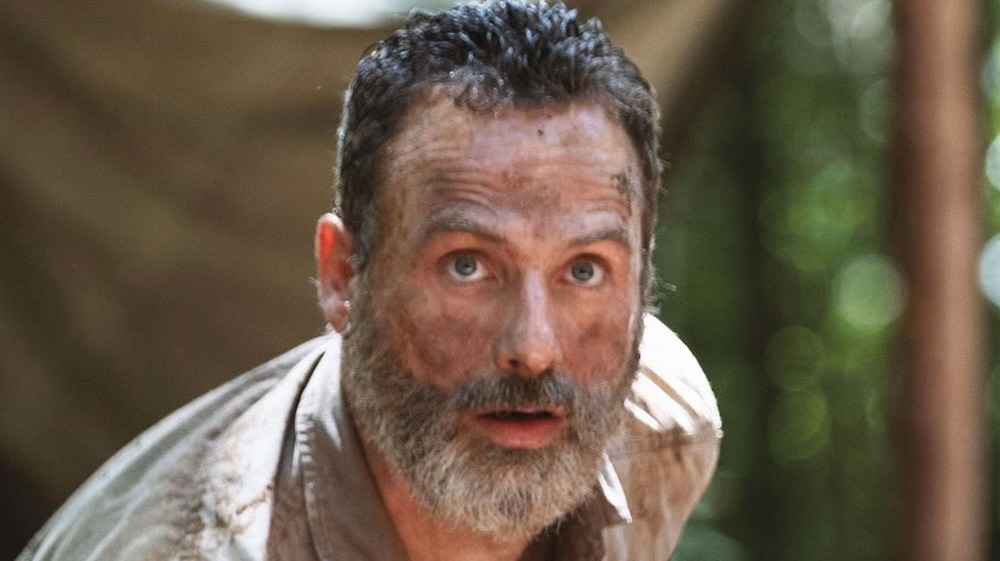 Rick with dirty face