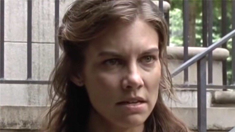 Maggie explains her history on the Walking Dead