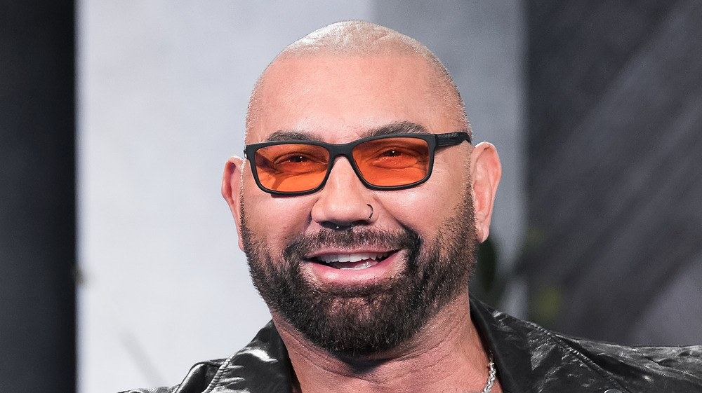 Dave Bautista smiling