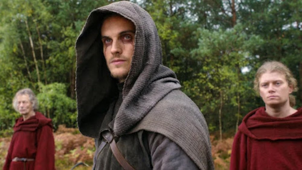 Danial Sharman as the Weeping Monk in Netflix's Cursed