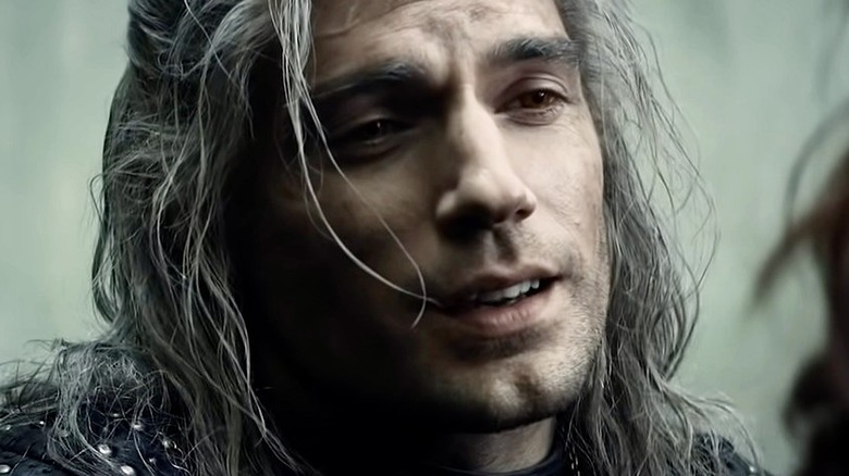 Geralt smirking 