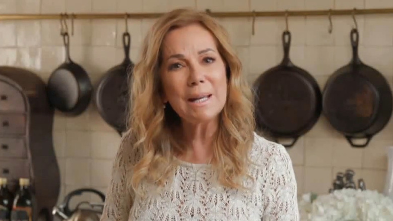 Kathie Lee Gifford standing in kitchen