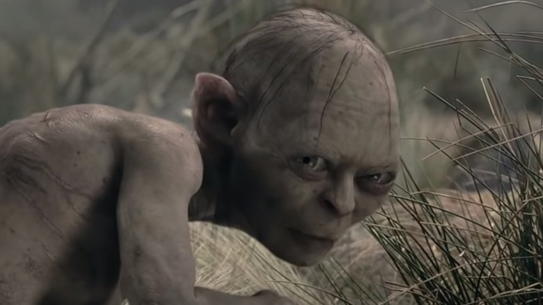 Gollum, formerly known as Smeagol, in The Lord of the Rings