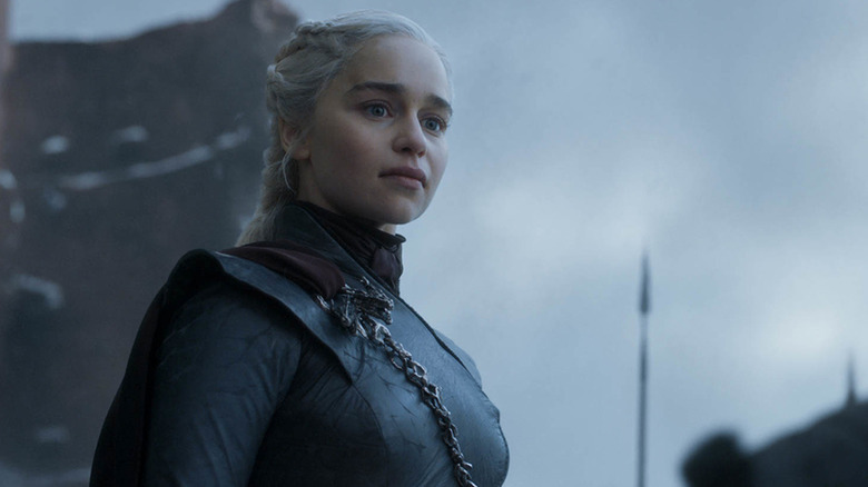 Kit Harington and Emilia Clarke in Game of Thrones