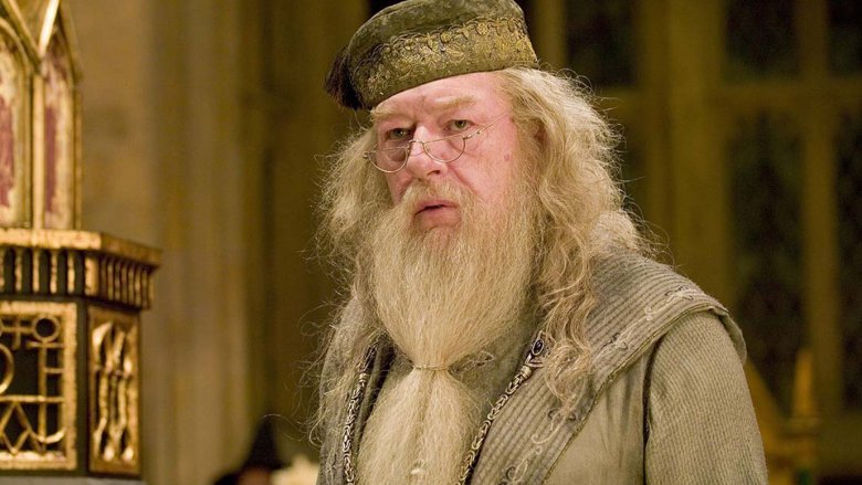 Michael Gambon as Albus Dumbledore in Harry Potter and the Prisoner of Azkaban