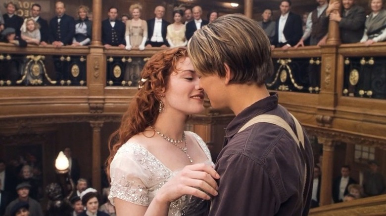 Leonardo DiCaprio and Kate Winslet in Titanic