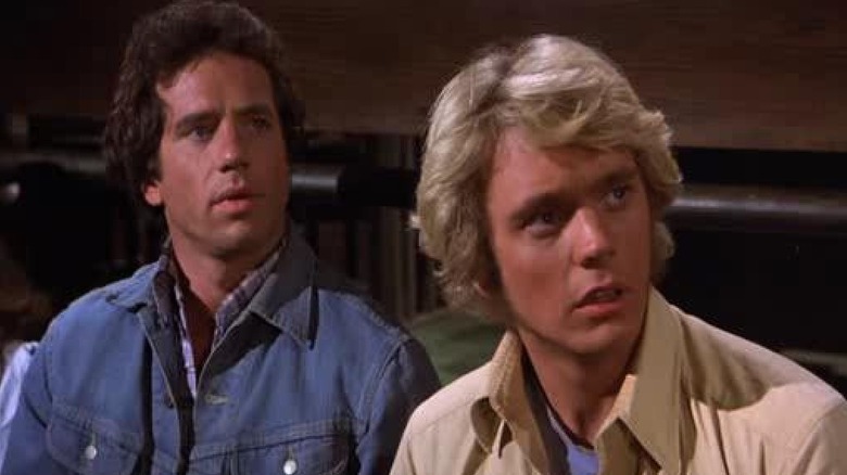 Tom Wopat and John Schneider in The Dukes of Hazzard
