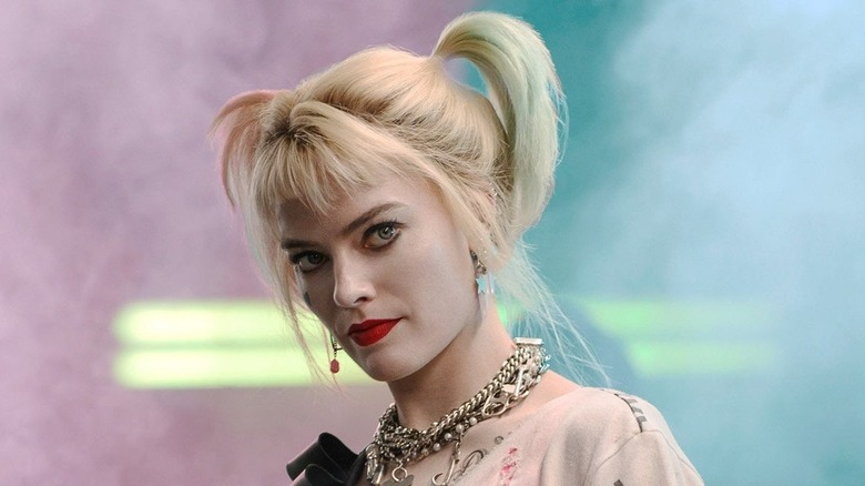 Harley Quinn looking intense