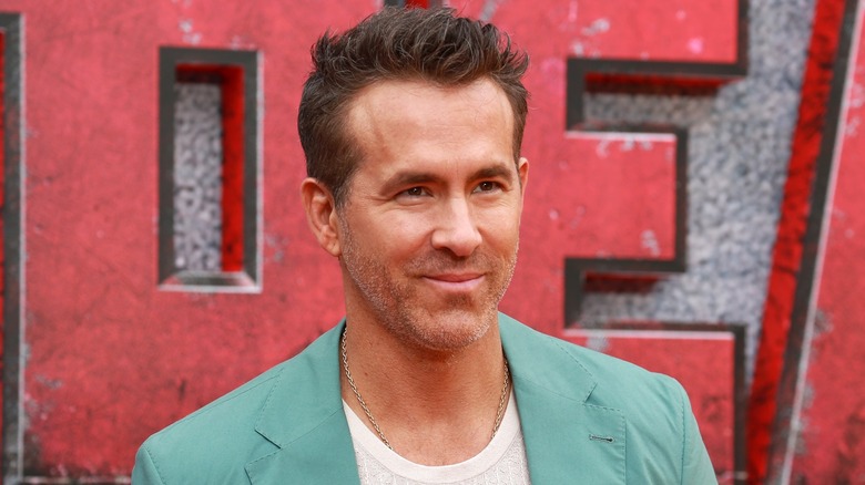 Ryan Reynolds smiling