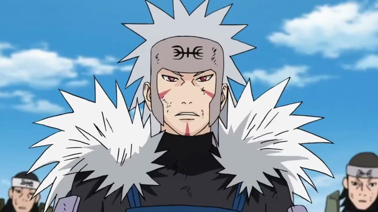 Tobirama standing with shinobi