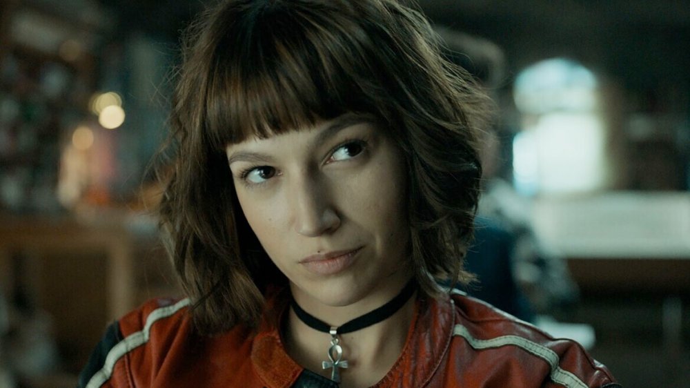 Ursula Corbero as Tokio on Money Heist