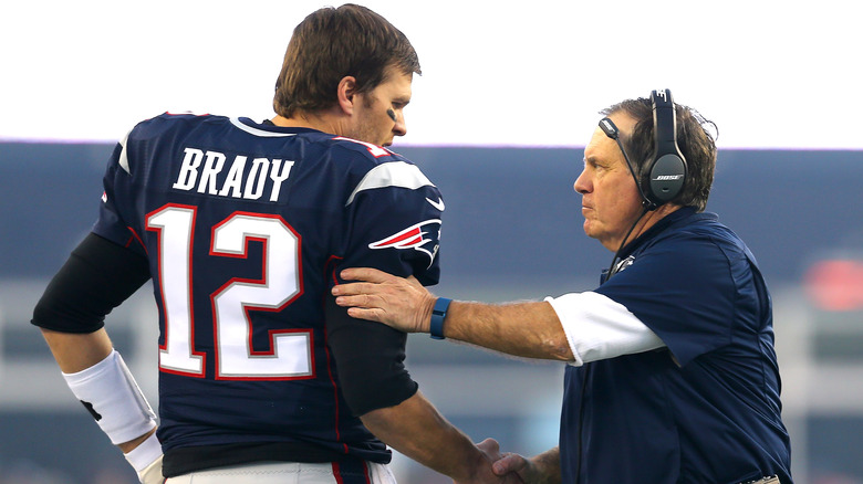 Tom Brady and Bill Belichick 