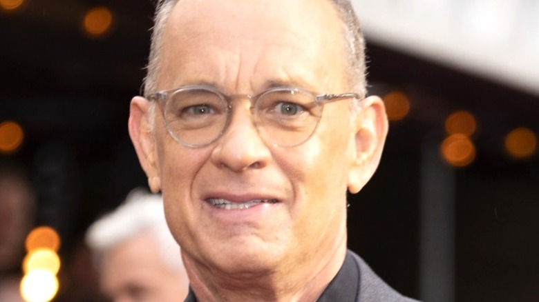 Tom Hanks smiling