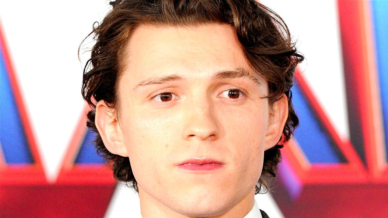 Tom Holland at Spider-Man: No Way Home premiere