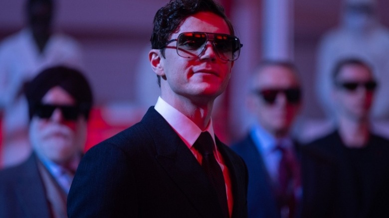 Julian Dillinger admiring his technology in Tron: Ares
