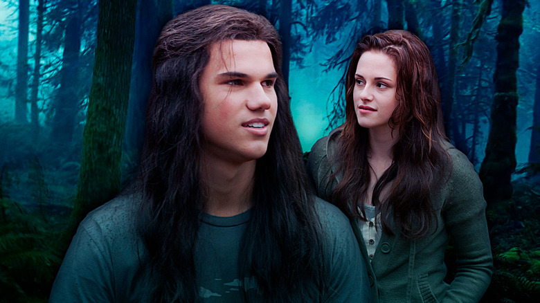 Jacob and Bella in Twilight