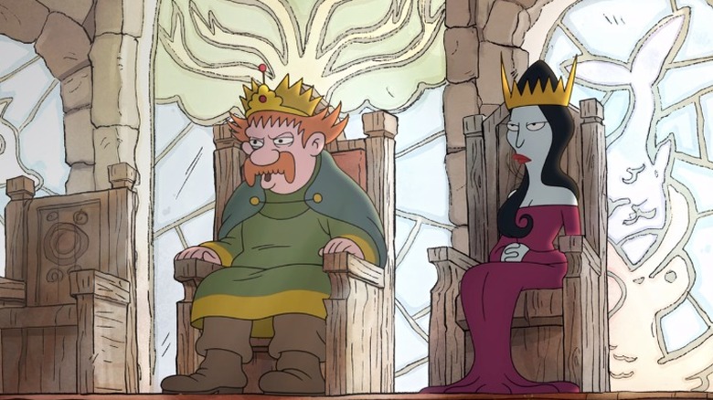 King Zøg and Queen Dagmar on Disenchantment