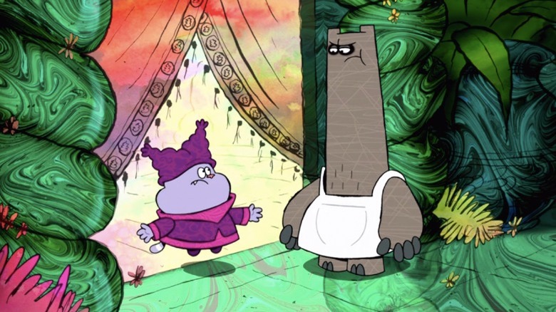 Chowder and Shnitzel on Chowder