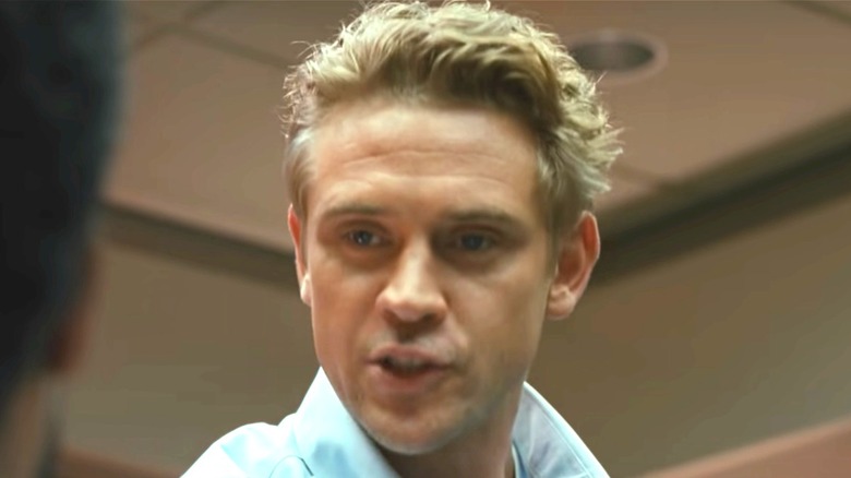 Boyd Holbrook as Tynan in Beckett