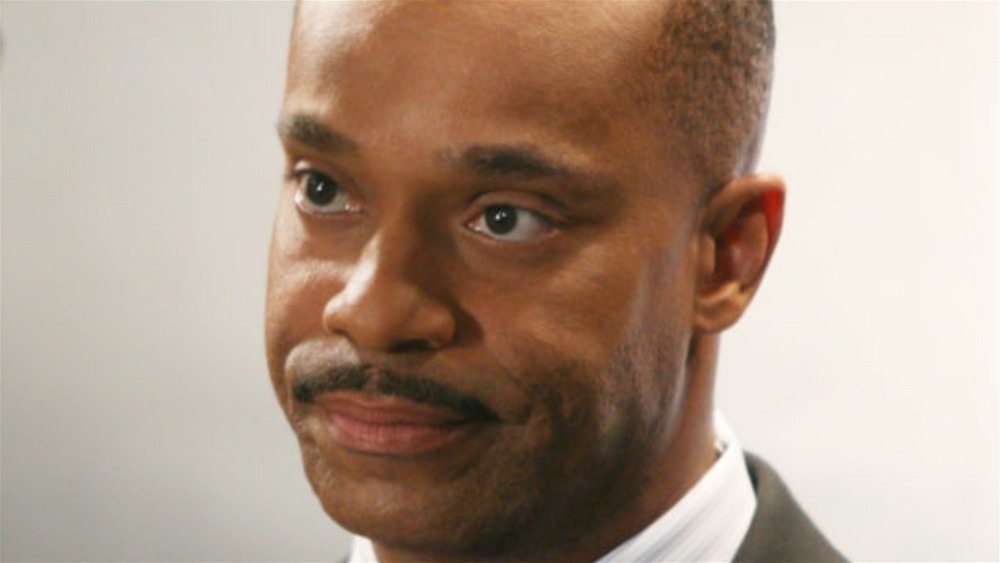 NCIS' Leon Vance looks stern