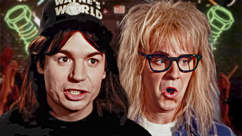 Wayne Campbell and Garth Algar