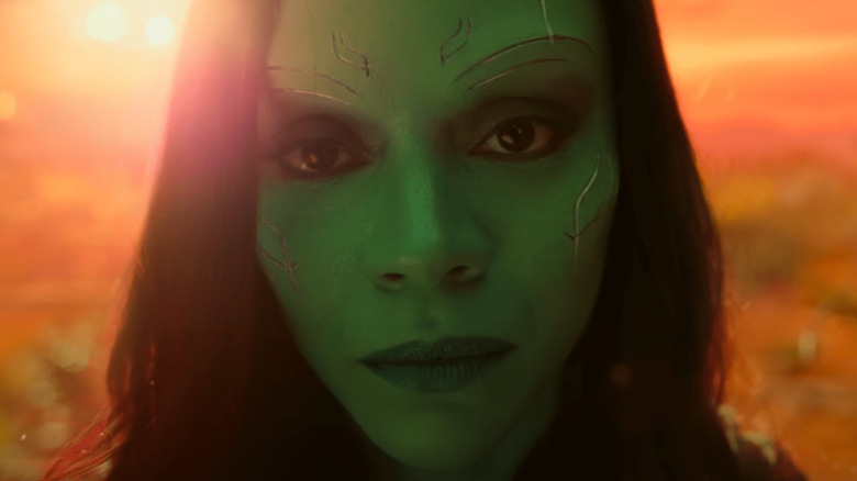 Gamora close up Avengers: Endgame