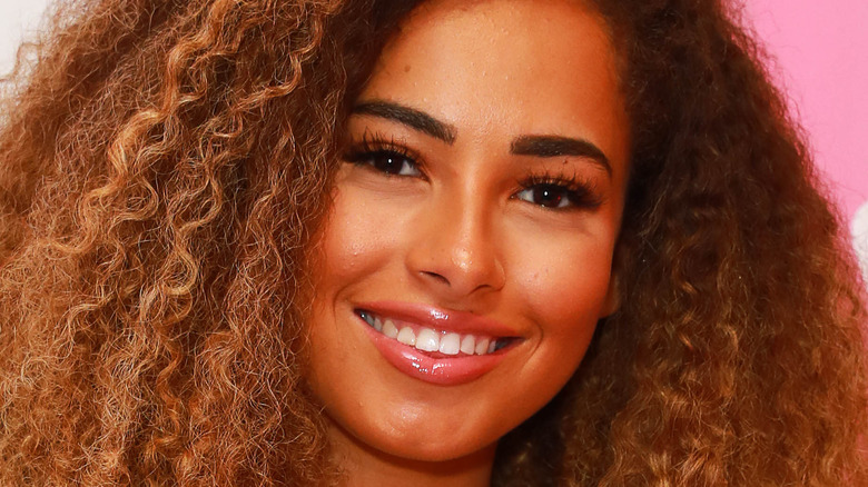 Amber Gill smiling