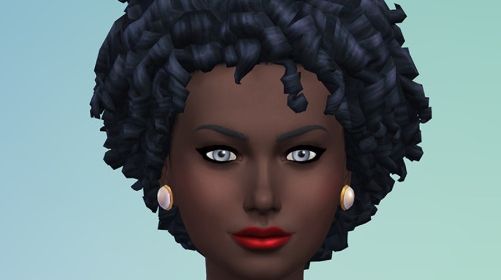 Dark skinned Sim