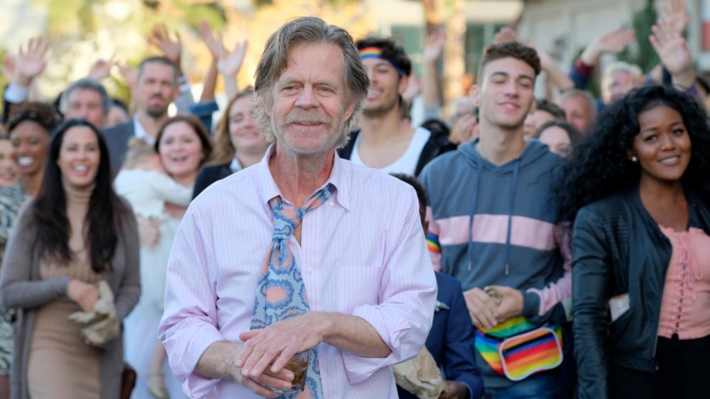 Frank (William H. Macy) watches his son get married on Shameless