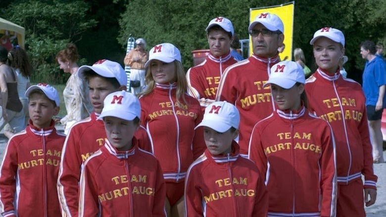 The Murtagh Family in tracksuits