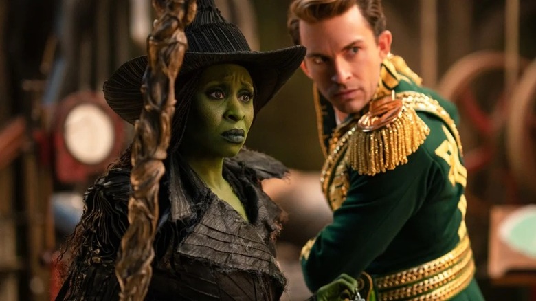 Elphaba and Fiyero sharing a moment in Wicked: For Good (2025)