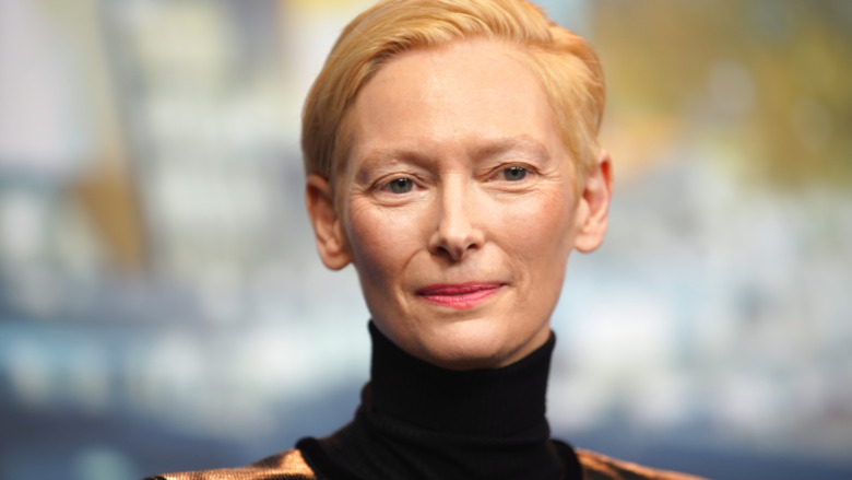 Tilda Swinton turtleneck