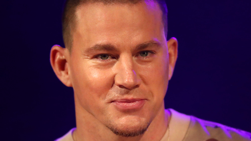 Channing Tatum smiling