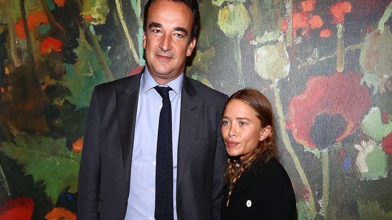 Mary-Kate Olsen with Olivier Sarkozy