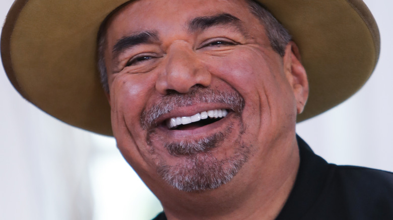 George Lopez smiles