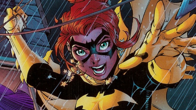 Batgirl smiling