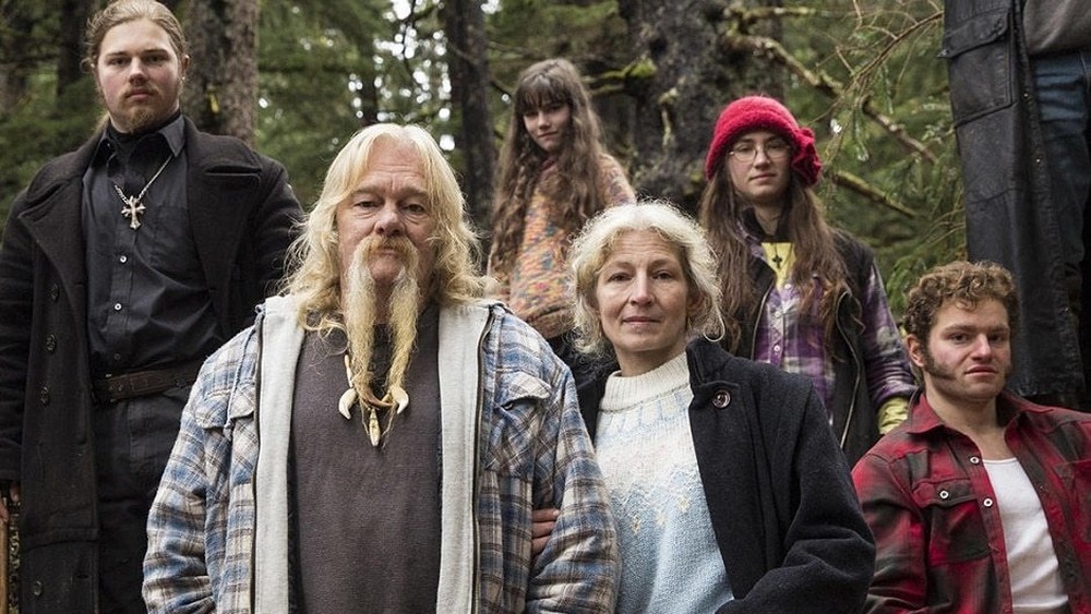 Alaskan Bush People Brown family in the woods