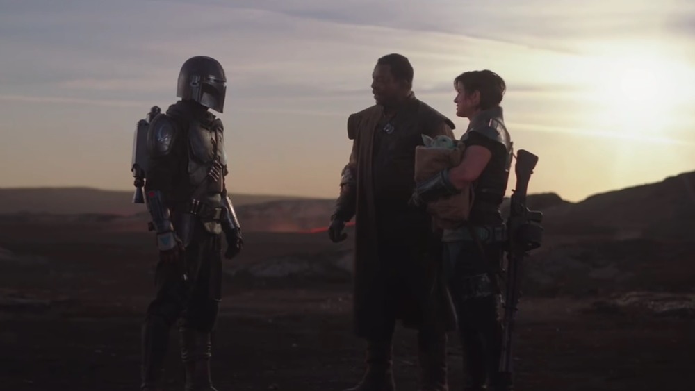 cara dune mandalorian sunset