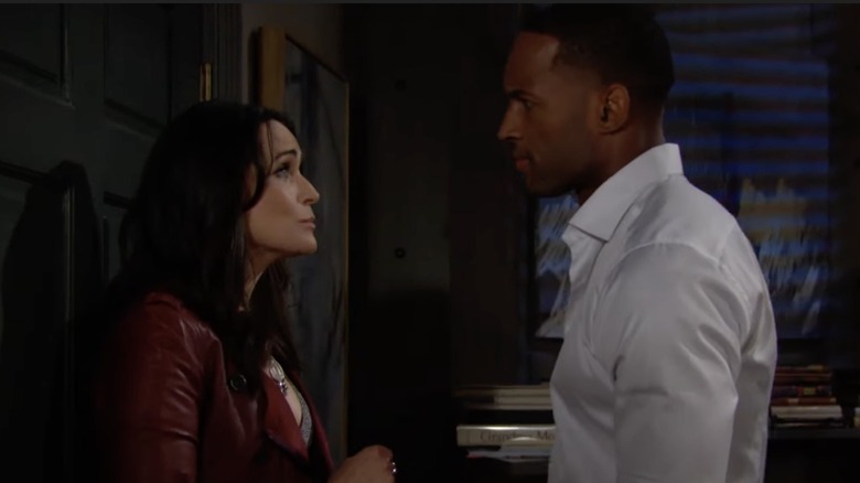 Quinn and Carter having an affair
