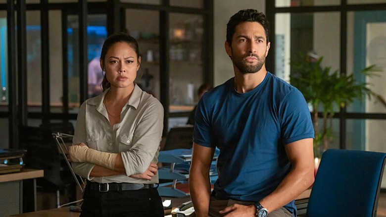 Jane and Jesse looking mad