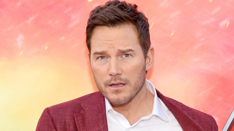 Chris Pratt at Mario event