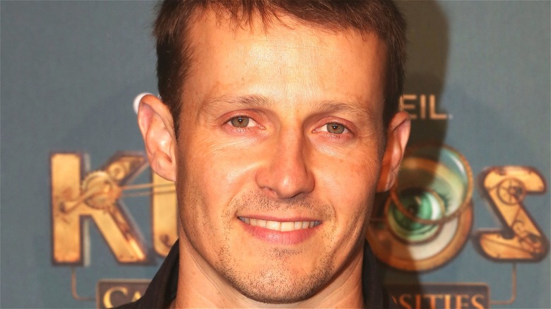 Will Estes smiling at camera