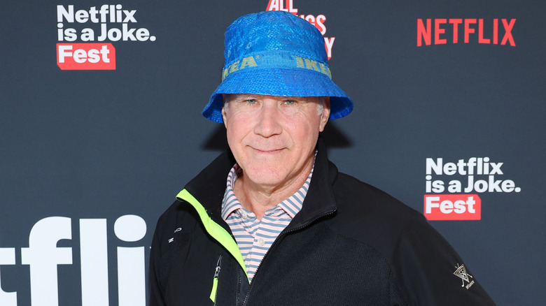 Will Ferrell smiling red carpet