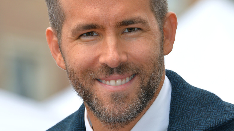 Ryan Reynolds smiling