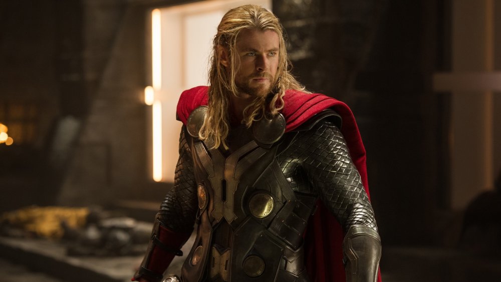 Chris Hemsworth as Thor in Thor: The Dark World